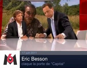 Politizap : Eric Besson quitte le plateau de Capital