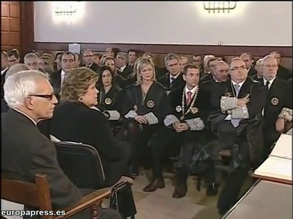 La presidenta del TSJCV toma posesión del cargo