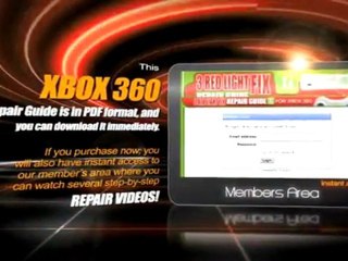 3 Red Lights - Fix Your XBOX 360