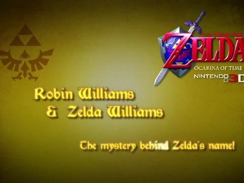 Zelda Ocarina Of Time 3D - Interview Robin & Zelda Williams
