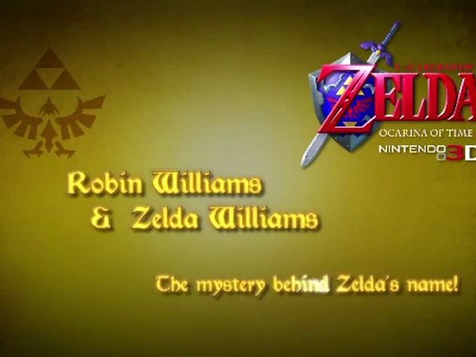 Zelda Ocarina Of Time 3D - Interview Robin & Zelda Williams