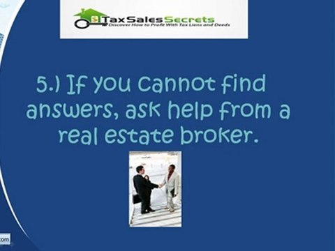 Tips Before You Attend Tax Lien Auctions