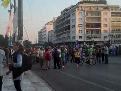 Αγανακτισμένοι στο Σύνταγμα 24η ημέρα