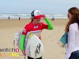 Swatch Girls Pro France 2011: Surfing Highlights - Day 2