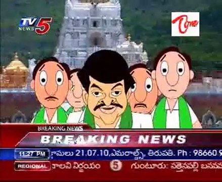 Billa's News HeadLines on KCR, Chandra Babu & Chiru