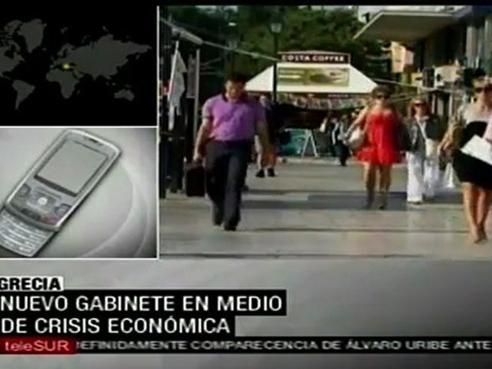 Indignados de Atenas piden parar crisis económica y recorte