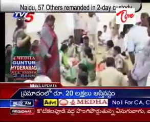 Naidu 57 others remanded in 2 day custody