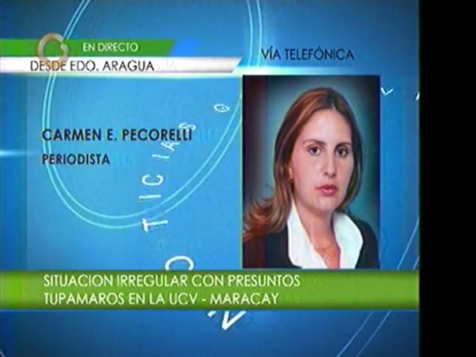 Tupamaros ingresan en la UCV-Aragua