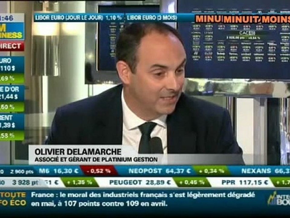 Delamarche - La Gréce Doit Sortir de l'Euro _ ( Destruction des Nations par l'Endettement )