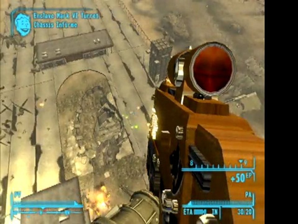[video détente] Fallout new vegas un massacre sur le fort et l'enclave