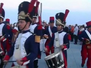 La Bravade de Frejus - Les bravadeurs à Fréjus Plage