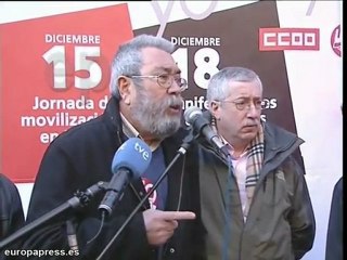 Sindicatos: "El Gobierno tiene la clave"