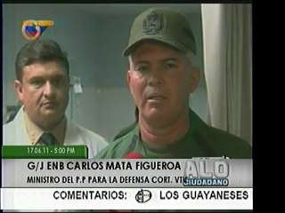 Ministro de Defensa confirma 20 heridos