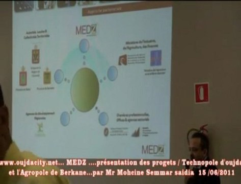 MED Z présente l’agropole de Madagh et la technopole d’Oujda / presentation 1
