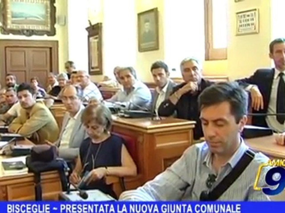Bisceglie | Presentata la nuova giunta comunale