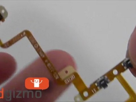 iPod 4th Generation Touch Parts: Power button and volume con