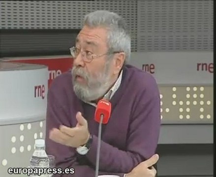 Cándido Mendez espera que el Gobierno desista