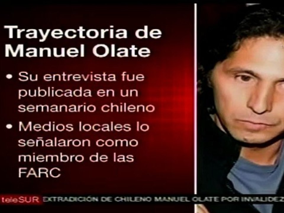 Trayectoria del activista chileno Manuel Olate