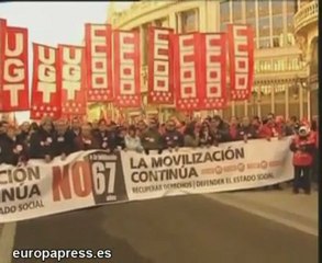 Télécharger la video: Los sindicatos, contra la reforma de las pensiones