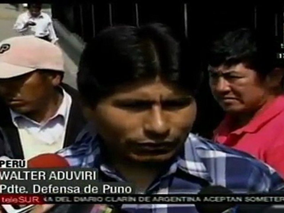 Aymaras contra concesiones mineras en Puno