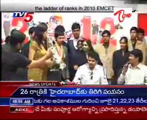 Sri Chaitanya students clinch the ladder of ranks in 2010 EMCET