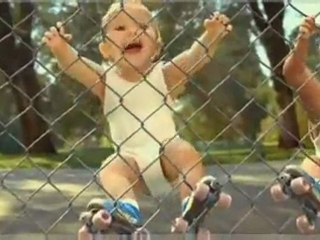 Funny Babies Rollerblading!!!