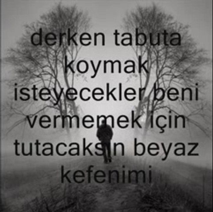 mezar ve ölüm süper duygusal şiir