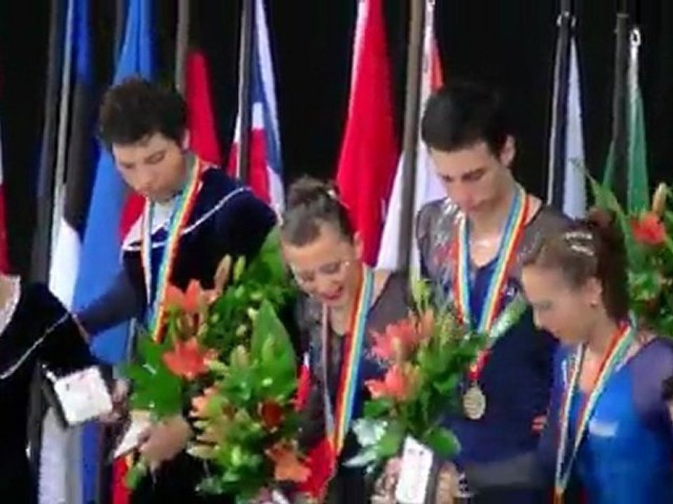 EPAM : Prescillia & Pierre Podium Mondial 2010