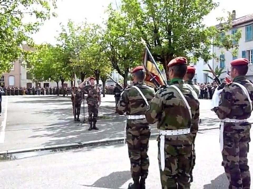 Départ du 13è RDP de Dieuze, juin 2011