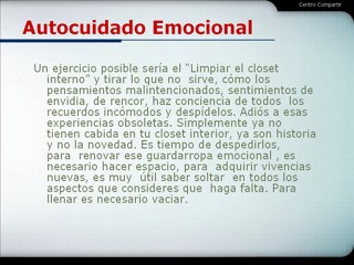 Terapia Psicológica - Autocuidado Emocional