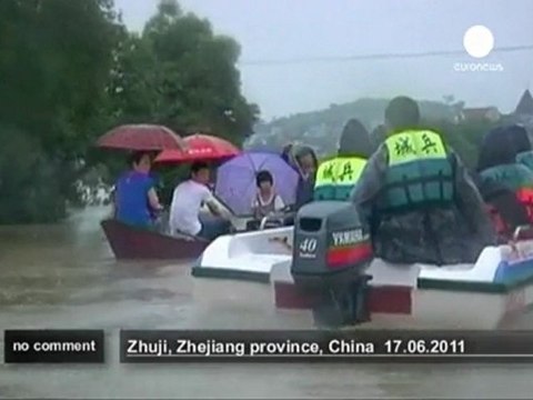 Inondations en Chine - no comment
