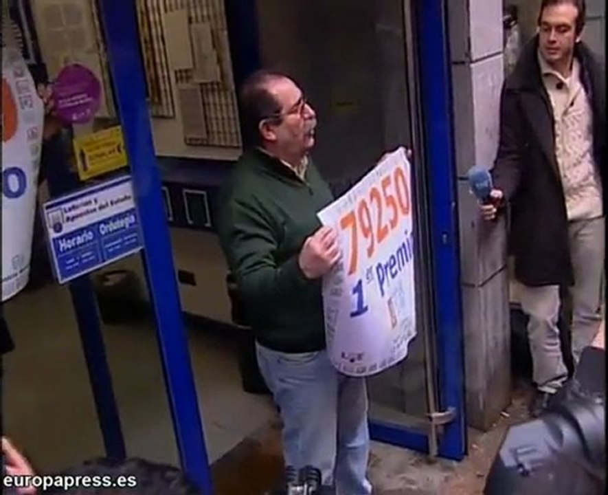 El primer premio de la loteria Navidad cae en Eibar