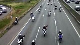 ffmc manif des motards a lille