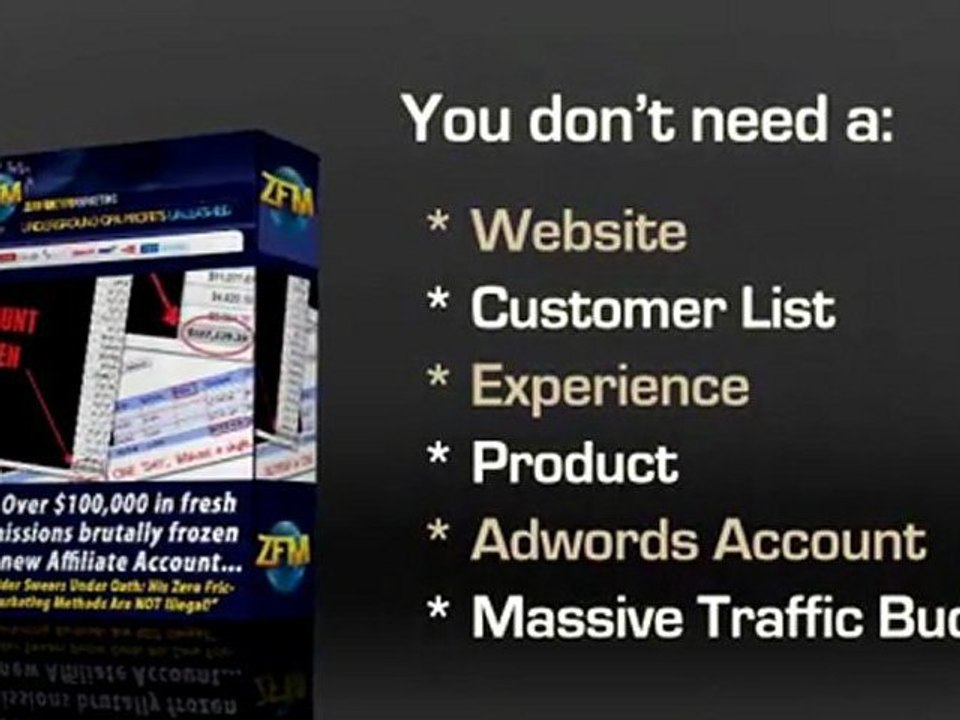 Zero Friction Marketing
