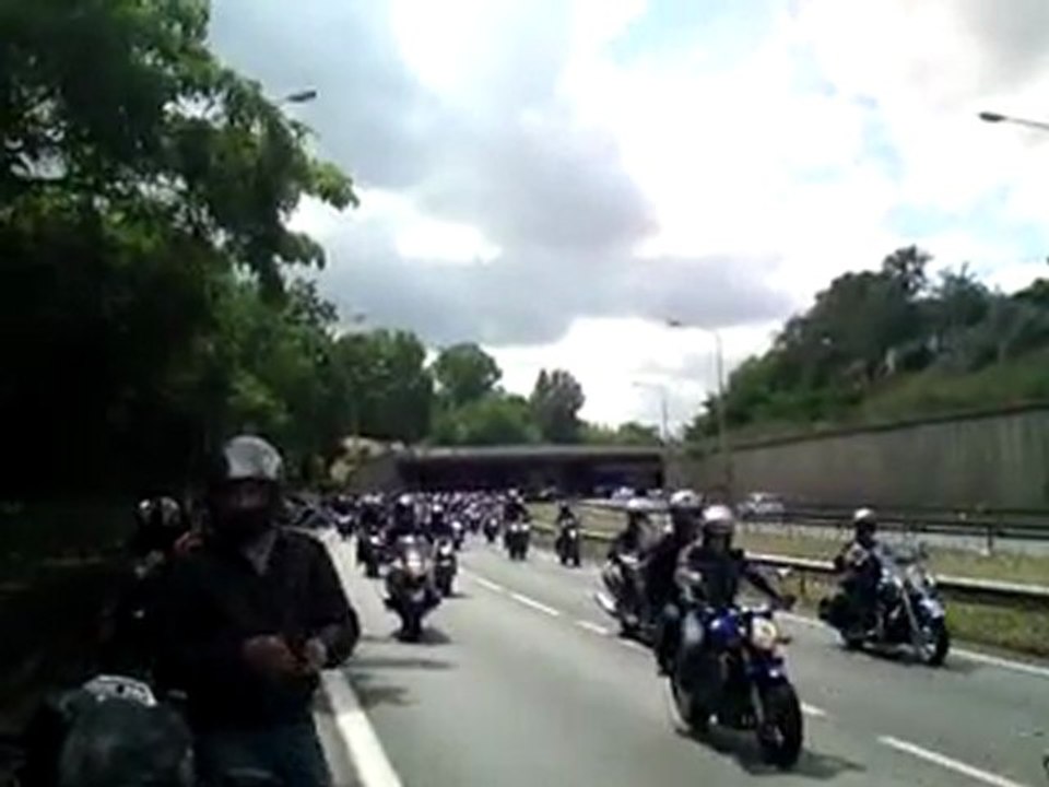 Manif Moto Toulouse 18 juin 2011