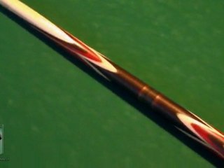 Бильярдный кий Марс 2 Чёрный граб/Падук от мастерской Николаенко