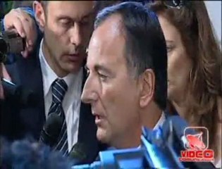 Napoli -  Franco Frattini e Mahmud Jibril