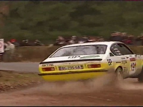Jean-Louis Clarr et la Kadett aux Boucles de SPA 2011