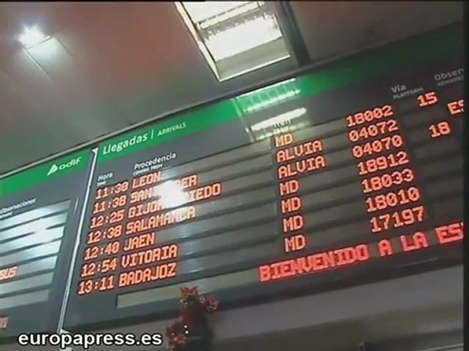 Operación salida en Chamartín
