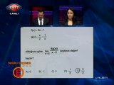 2011 LYS-1 (Matematik-Geometri) Sınavı Matematik Testi Soru Çözümleri 2. Bölüm