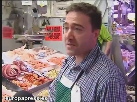 Últimas compras antes de la cena de Nochebuena