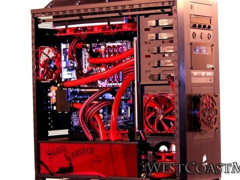 Corsair Obsidian 800D Skull Crusher Completed