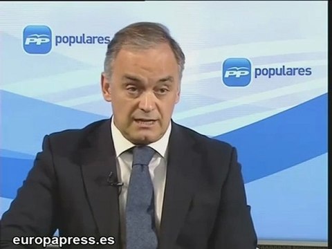 Pons: las elecciones van a ser un referendum para Zapatero