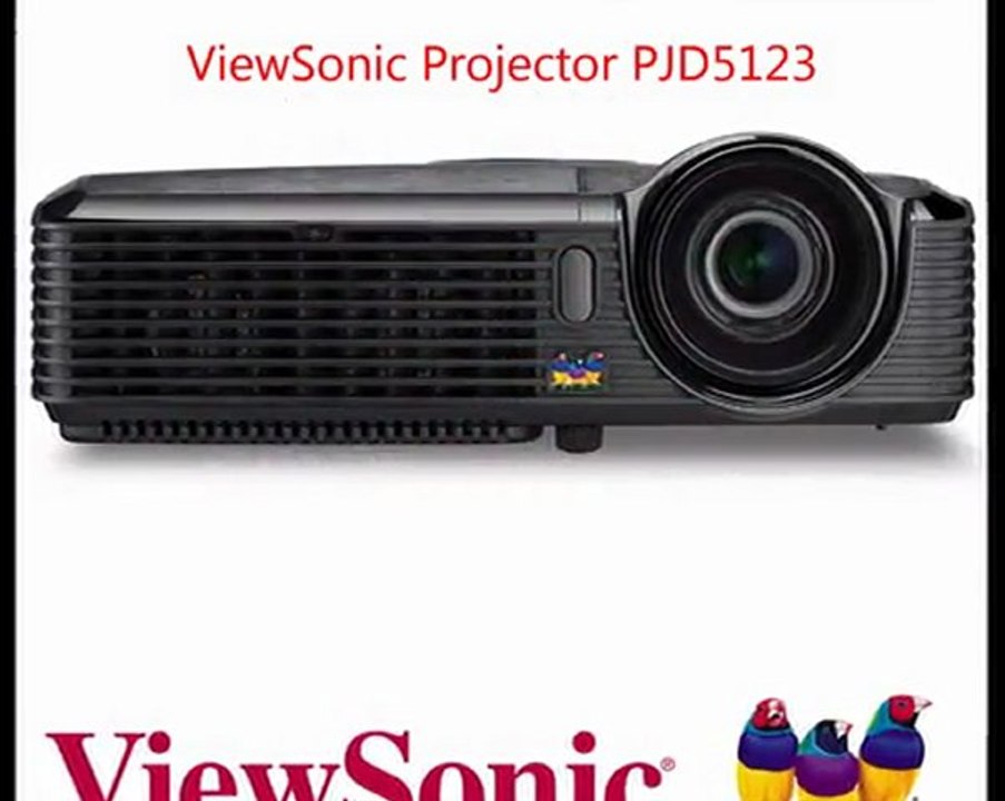ViewSonic Projector PJD5123,3D,מקרן ברקו,מקרן נייד