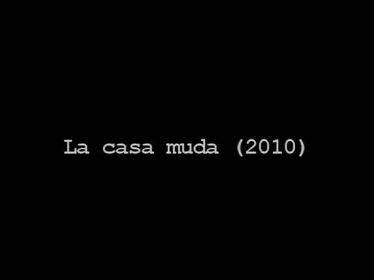 ⁣La Casa Muda (Немой дом)