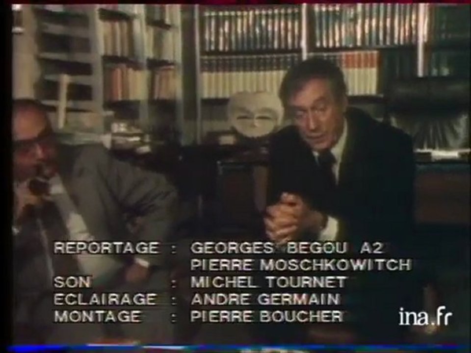 I comme Icare - présentation par Y. Montand et H. verneuil