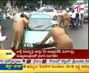 Another Car accident at Hussain Sagar Lake