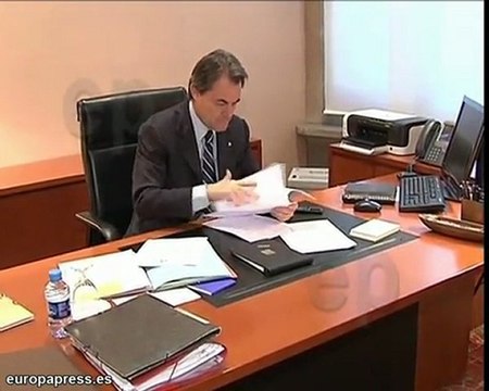 Artur Mas afronta su primer día en la Generalitat