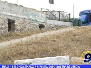 Trani | Seconda spiaggia ripulita dopo nostra denuncia