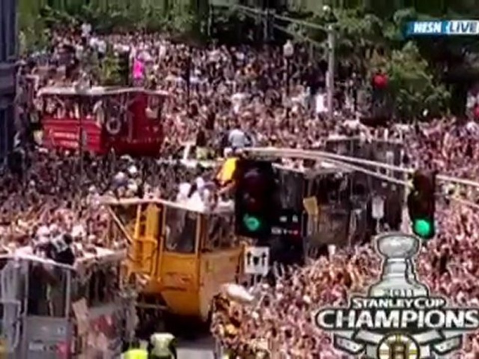 Boston Celebrates with Parade